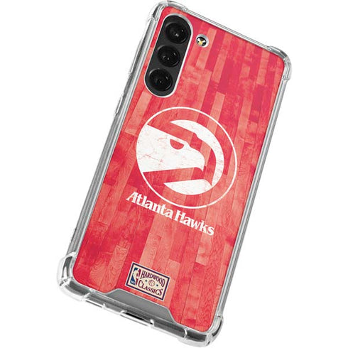 NBA Atlanta Hawks Hardwood Classics Galaxy S24 FE Clear Case